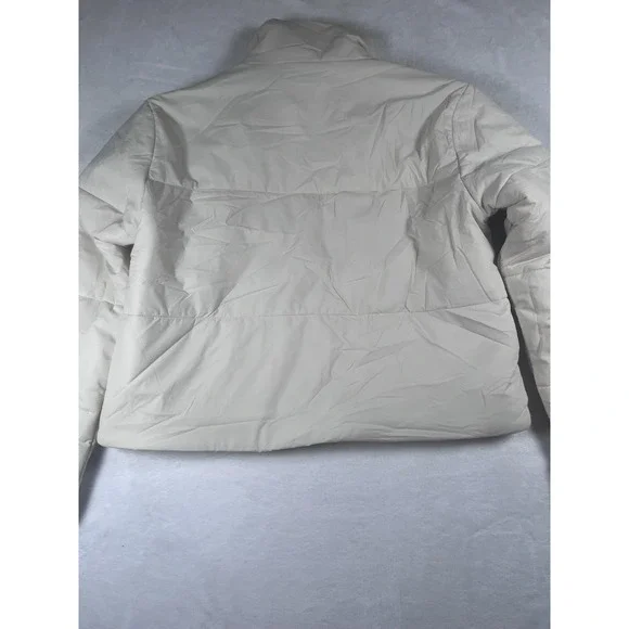 Vuori Jacket Women's Small White Primaloft Insulated Full Zip Puffer Winter Warm - Picture 7 of 16